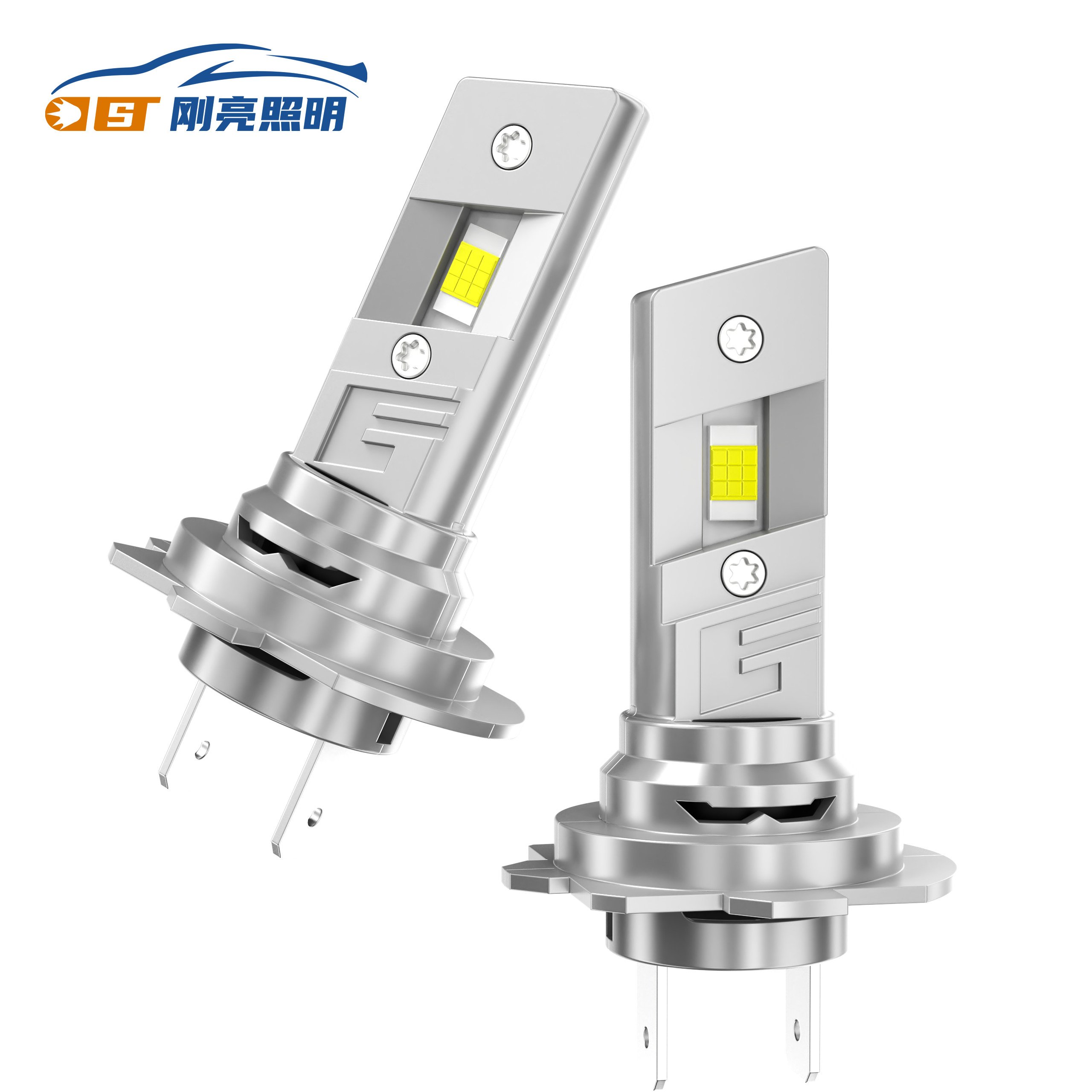 2024 New A9 3570 Chips Easy Play and Plug 60w 6000lumen H1 H3 H7 H8 H9 H11 9005 9004 9007 H13 DC12V Led Fog/driving Lights